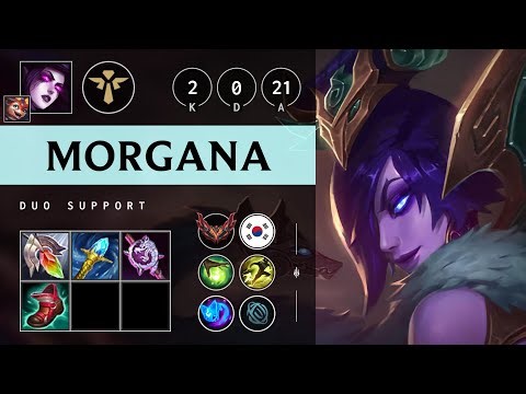 Morgana Support vs Shaco - KR Grandmaster Patch 25.19