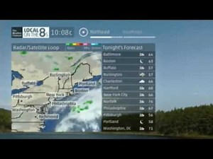 TWC HD Satellite Local Forecast- Aug. 5, 2015- 8:08AM PDT