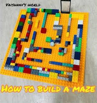 How to build a maze in Lego