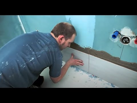 Montarea plăcilor de faianță