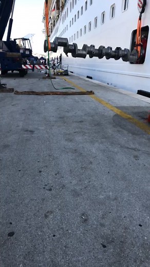 Wartsila 46 Crankshaft Replacement in Dubrovnik