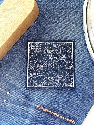 Digital File. Sashiko Boro Quilting Square Machine Embroidery File Design 4x4 Inch Hoop. Sashiko Jeans Patch Embroidery File. Sahiko Motifs. - Etsy Australia