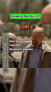 Breaking Bad Quiz – Test your knowledge 🎯🧠