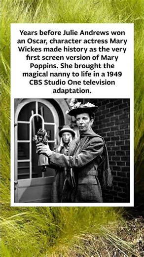 The First On-Screen Mary Poppins: Mary Wickes in 1949 🌂