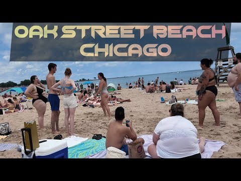 | 4K-Chicago Oak Street Beach Walking 2025