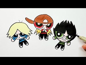 How to Draw The Rowdyruff Boys