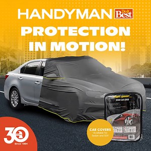 10K views · 33 reactions | Take a car protection wherever you go! Keep your ride safe from dust, rain, and harsh weather with these easy-to-carry car covers from High Gear. Shop now at a Handyman store near you! | Handyman | Facebook