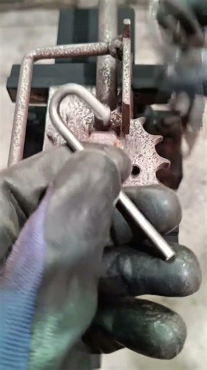 DIY Chain Making With Basic Tools 😱 Satisfying Process #tools #diy#metal
