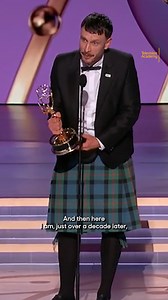 While accepting the #Emmy for Outstanding Writing for a Limited or Anthology Series or Movie at the #76thEmmys, "Baby Reindeer" star Richard Gadd delivered a powerful and unforgettable speech. Get ready for more inspiring moments when the 77th #EmmyNoms are announced LIVE Tuesday, July 15, at 8:30 AM PT/11:30 AM ET here on Facebook. #TelevisionAcademy | Emmys / Television Academy