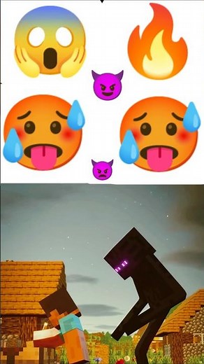 Scary Enderman vs Herobrine 😈👿 | Epic Minecraft Animation Battle! | #shorts #sigma