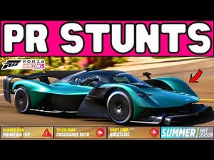 Forza Horizon 5-Summer PR Stunt completion FULL guide plus DLC's-Rally Adventure and Hot Wheels