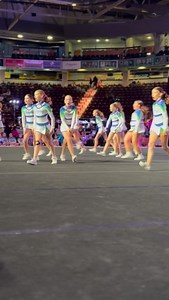 Reign represents the crown! 👑 #BowDown #u12level2 #cheer #competition #tumbling #cftc2025 | Cheer Strike Royals