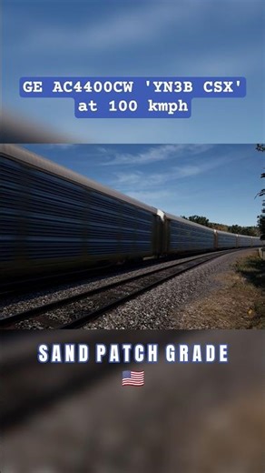 GE AC4400CW #shorts #usarailway #trainspotter #trainsimworld #trainspotting