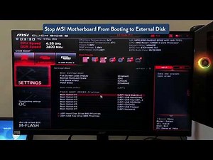 MSI Motherboard Keeps Booting To External Hard Drive or Flash Drive [Fixed]