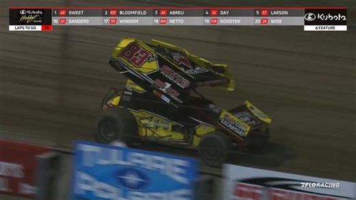 FloRacing on Instagram: " Absolute chaos as several front runners are involved on lap 6 of the #HighLimitRacing Feature at Thunderbowl Raceway!"