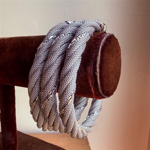 Vintage Monet Triple Strand Bracelet - Etsy Canada