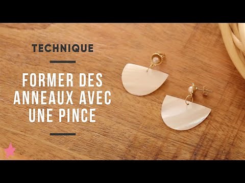 TECHNIQUE | Former des anneaux pour bijoux avec une pince spéciale