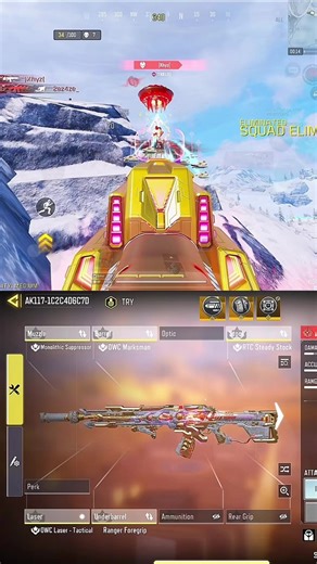 New Deadliest Meta of AK117 with @Lotex ∞ Attachment #Codm #CODMobile #callofdutymobile #ak117attachment #fyp
