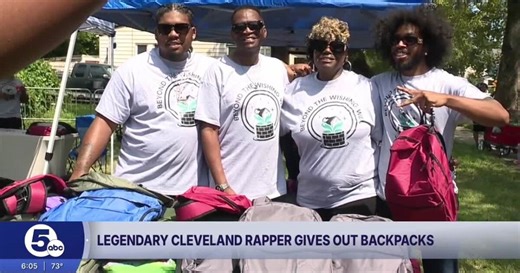 Bone Thugs-N-Harmony's Wish Bone hosts backpack giveaway