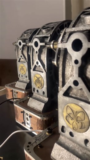 Wolf Design on Instagram: "ROTARY NIXIE – phase de test ⏳👨‍🔧 Réglages en cours pour réduire au maximum le bruit de fonctionnement. Bien que le rotor puisse être accéléré, cette horloge a été pensée pour un mouvement lent et continu, presque hypnotique. Un faible couple a été privilégié afin d’assurer la sécurité avant tout. 🇬🇧 ROTARY NIXIE – testing phase ⏳👨‍🔧 Adjustments are currently underway to minimize operating noise. Although the rotor can be driven at higher speeds, this clock was d