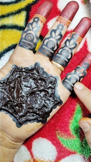 easy front hand sticker mehndi design #mehndidesign #latestmehndidesign #henna #mehndi