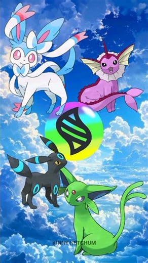 All Shiny Eeveelution Pokémon Mega Evolution!! #megaevolution #pokémon