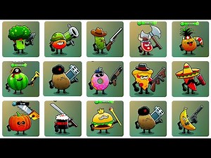 Food Gang All Characters Unlocked Gameplay