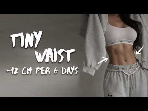THE BEST TINY WAIST WORKOUT 🔥 HOW TO GET A TINY WAIST & FLAT STOMACH🔥 HOW TO LOSE BELLY FAT