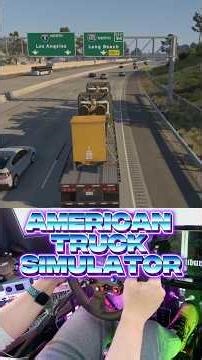 #americantrucksimulator #truckdriver #simulation #trucking #losangeles #trcuk #gameplay #gaming