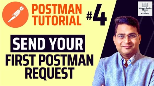 Postman Tutorial #4 - Send Your First Request in Postman | RCV Academy Software Testing Mentor