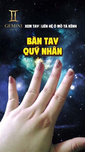 The noble hand #coutgemini Palm reading. Zalo: 0903 790 765