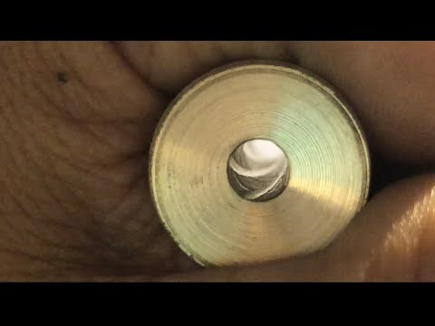 Make rifling button 5.5 from drill and hammer, test it now