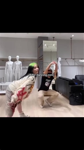 Billie Eilish Dancing Core Moves