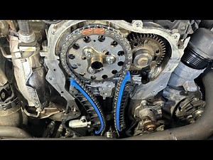 Mercedes C200d 626 Engine Timing Chain Replacement 1.6 Diesel