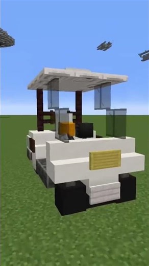 Minecraft golf cart. What should I build next?