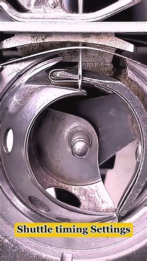Sewing machine Shuttle timing Settings 🪛🔧 #sewing #sewingmachine #shuttletatting #sewingtricks