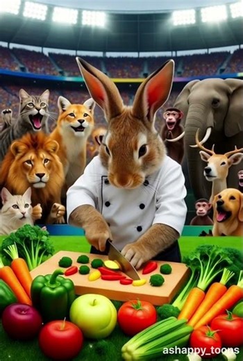 😍 Animals Cooking Together! | Funny & Cute Animal Chefs 🦊🐱🐵😻