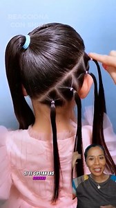 ❤coleta con trenza❤#trenzas #peinados #peluqueria | Reaccionando con Shira
