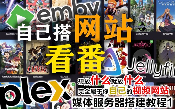 【看番教程】找不到地方看番？不如自己搭！超详细的媒体服务器搭建教程
