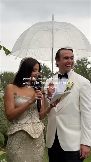 BTS Bride | Behind The Scenes Wedding Content Creators on Instagram: "Sometimes the moments you don’t plan for on your wedding day end up being the ones you remember most 🥹 While it’s never ideal when the weather doesn’t cooperate on your wedding day, it’s one of those things you simply can’t control and something we often see couples worry about most. But here’s proof that, even in an unexpected downpour before Rangana & Nick’s ceremony, there was something about it that made everyone and ever