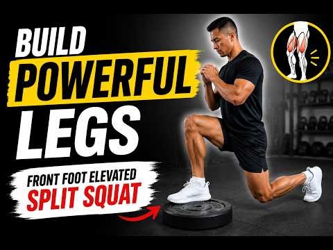 Build Powerful Legs with the Front Foot Elevated Split Squat