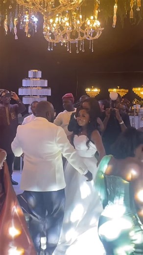 360 Photobooth by ShutterBug Studios on Instagram: "TheSamuel #morinbola25 CREATIVE TEAM Planning & Coordination: @sproutaffair Photography: @jema_photography Videography: @blaqeyeconceptsglobal Event Design & Decor: @sproutaffair Blogger: @momentswithkojo Bride’s Makeup: @remscocreations Bride’s Hairstyling: @hairby_angee Bridesmaids Mua: @jeys_beautybar Grooms Agbada: @onifilaa Designer: @lara.evelyn.designs DJ: @deejayera Sound: @djninja_gh MC: @unclemc_ Linguist: @oreomodeee Ushers: @primeof