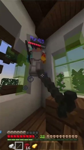 Team Work with Bro in Hive Bedwars | AsadXGaming | #youtubeshorts #minecraft #hive