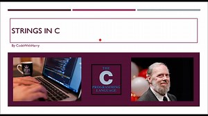 Strings In C C Tutorial In Hindi 34