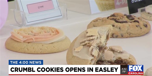 Crumbl Cookies opens Easley location