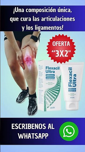 Flexacil Ultra en crema para que sirve y que contiene