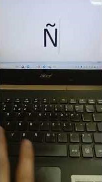 HOW TO TYPE ENYE (Ñ) on MICROSOFT WORD COMPUTER | Paano mag type ng enye Ñ sa computer #shorts