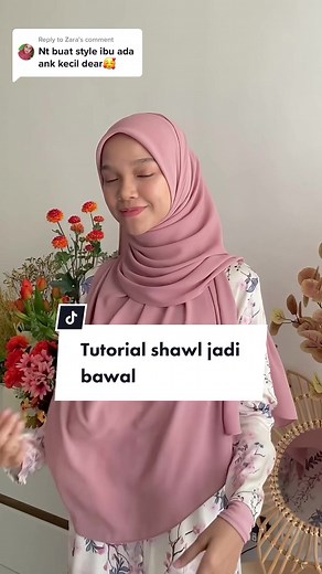 Simple Tutorial on How to Convert Shawl to Bawal Labuh