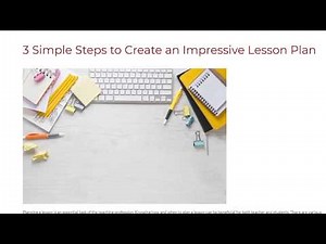 3 Simple Steps to Create an Impressive Lesson Plan | ITTT TEFL BLOG