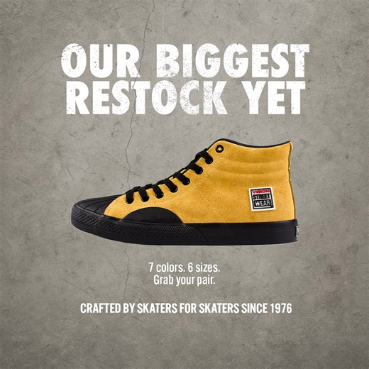 19K views | They’re finally back  Vision Suede High-Tops. Shipping in August. | Vision Street Wear | Facebook